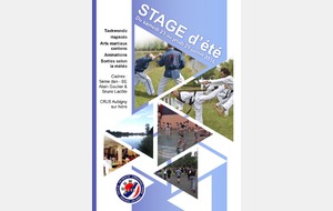 Stage d'été adulte 2016