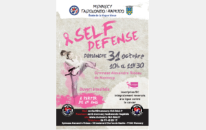 Stage Self Défense - Octobre Rose