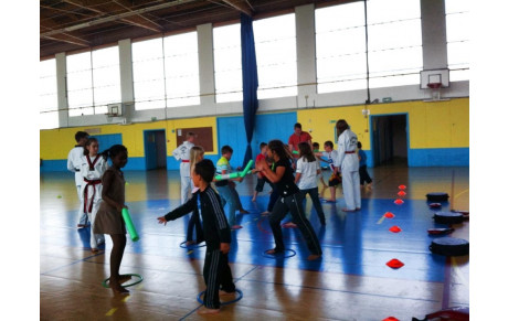 Intervention au centre de loisir de Mennecy