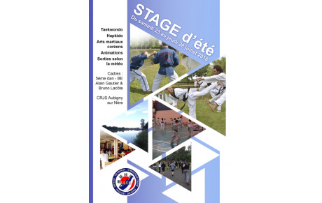Stage d'été adulte 2016